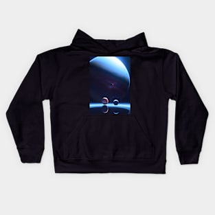 WONDERFUL SPACE JOURNEY Kids Hoodie